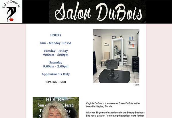 Salon DuBois Salon DuBois