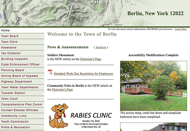 Berlin, NY OFFICIAL Town Site Berlin, NY OFFICIAL Town Site